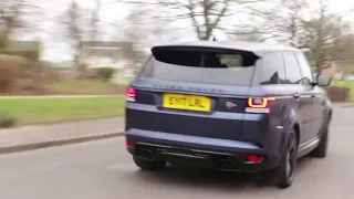 Range Rover Sport SVR - 5L V8 start up & exhaust sound