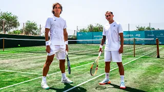 FELICIANO LÓPEZ VS DELANTERO09 - Retos de Tenis