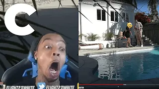 FlightReacts *FUNNIEST* UDY Catching Cheaters REACTIONS!