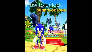 How to unlock Grind Shoe Sonic in Sonic speed sim