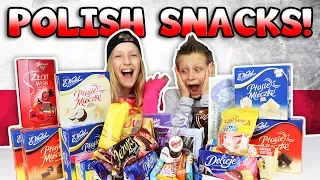 TRYING SNACKS FROM POLAND!