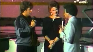 Champs Elysées fevrier 1983: Interview Balavoine & Frida