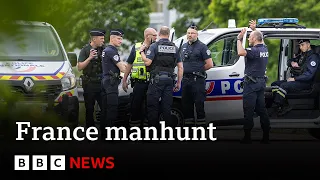 France manhunt continues as prisoner escapes after ambush | BBC News