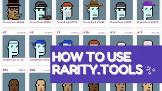 How to use Rarity Tools ✨ (#1 Tool for NFTs)