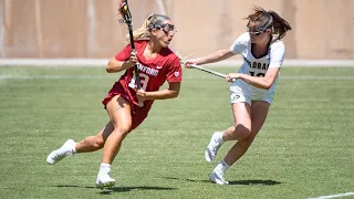 Stanford vs. Colorado Women's Lacrosse Highlights | 4/1/2022