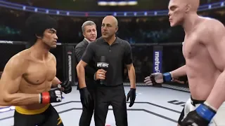 Bruce Lee vs. Alien (EA Sports UFC 2)