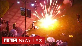 親以色列抗議者襲擊加州大學親巴勒斯坦營地－ BBC News 中文