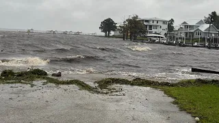 Live storm coverage from Florida on Tropical Storm Ian