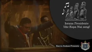 Rapa Nui song dedicated to Augusto Pinochet - Iorana Presidente
