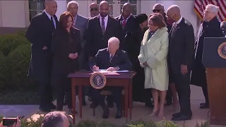 Biden signs bill making lynching a federal hate crime