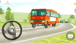 Indian Sleeper Bus Simulator | Bus Game | Indian Bus Driving | Best Indian Bus Game Part 40