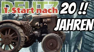 #DEUTZ Oldtimer | Erster Start nach 20 Jahren | Springt er überhaupt an ? Der 514 muss jetzt laufen!