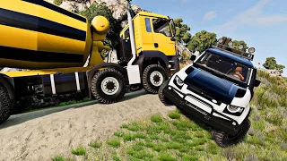 Cliff Drops [23] ▶️ BeamNG DRIVE Realistic Satisfying Cars Crash Gameplay