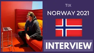 Eurovision 2021 Norway: TIX INTERVIEW w/ English subtitles