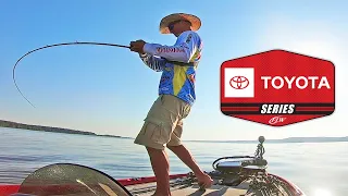 FLW PRO Bass Tournament at EUFAULA LAKE! SUMMER BASS FISHING