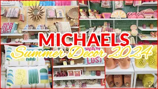 MICHAELS SUMMER DECOR 2024 NEW ARRIVALS SHOP WITH ME