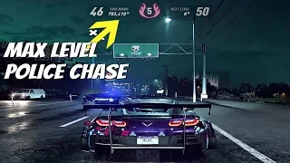 Need For Speed HEAT - Level 5 Heat Cop Chase Escape & Getting MAX Level 50 (700k+ Rep Gain)