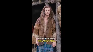 Did you know that in HIGHLANDER (1986)...