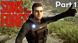 FIRST 2 HOURS OF SONS OF THE FOREST! Part 1