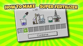 MINECRAFT: HOW TO MAKE SUPER FERTILIZER | ALSA HONGGO