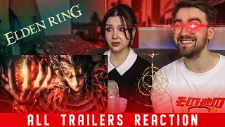 Gamer GIRL reacts to ALL ELDEN RING trailers