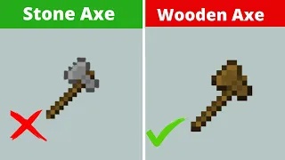 which axe is faster? #shorts #minecraft