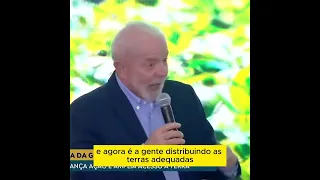 O Presidente Lula lança o programa Terra da Gente para acelerar o processo de reforma agrária