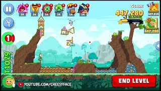 CheesyFace Level 1 NO Power UP PLUS Angry Birds Friends Tournament 1029 Walkthrough 130122