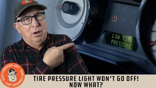 Tire Pressure Light Won’t Go Off - Now What?