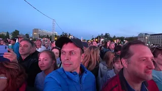 Чайф в Иркутске 2019г. День города Иркутск .