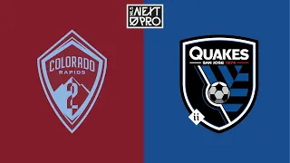 HIGHLIGHTS: Colorado Rapids 2 vs Earthquakes II (October 8, 2023)