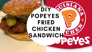 Our POPEYE'S FRIED CHICKEN RECIPE | COPYCAT RECIPE | DIY