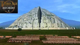 GRAND SIEGE OF MINAS TIRITH (Siege Battle) - Third Age: Total War (Reforged)