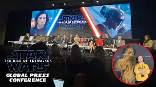 Inside Star Wars: The Rise of Skywalker's Global Press Conference