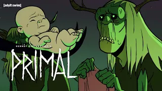 The Witches Sacrifice A Caveman | Genndy Tartakovsky's Primal | adult swim