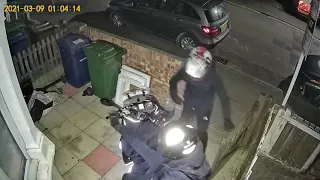 Moped robbery london