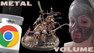 Metal volume by Vallejo Chrome - NIGHT LORDS VEX MACHINATOR, ARCH-LORD DISCORDANT