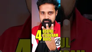 4 കിടിലൻ Useful Telegram Bots #mrperfecttech