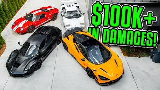 The True Cost of Tracking My Hypercars (14 F*cking Cars Broke!)