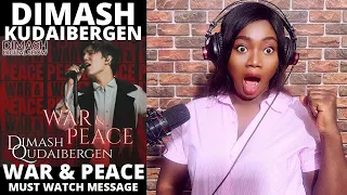 OPERA SINGER FIRST TIME HEARING DIMASH "War and Peace" REACTION!!😱