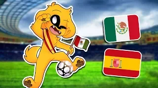 ¡MEXICO VS ESPAÑA! 🇲🇽🏆🇪🇸 ¿QUE EQUIPO GANARÁ ESTE PARTIDO? | MIKECRACK JUEGA FUTBOL AIRCONSOLE