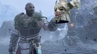 God of War - Kratos vs The Valkyrie Queen Sigrun - GMGOW+ No Damage