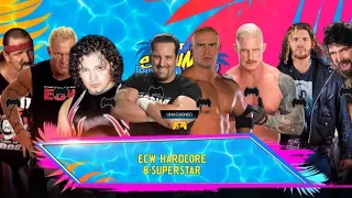 WWE 2K24 ECW hardcore championship episode 1 season 1 spring breaking PPv