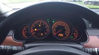 Разгон 0-100 Infiniti M 35 acceleration 0-100 7.7 sec