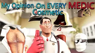 TF2 - My Opinion on EVERY Medic Cosmetic in Under 6 Minutes!