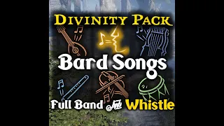 Baldur's Gate 3 Divinity Bard Song Pack | Whistling & Full Bard Band | BG3 Digital Deluxe DLC