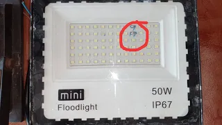Mini FloodLight 50w IP67 Repair /LED Light Repairing/50w IP67 flood light repairing