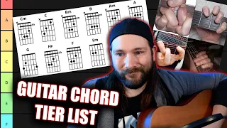 Guitar Chord Tier List according to a Music Snob