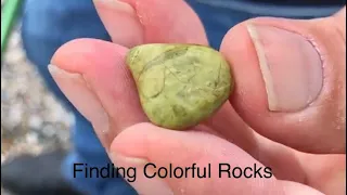 Rock Hounding at Pilgrim Haven in South Haven, Michigan