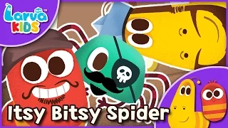 [Nursery Rhyme] Itsy Bitsy Spider - English - Larva KIDS